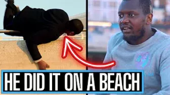 MUSLIM SHOCKS PUBLIC ON BEACH - WOW