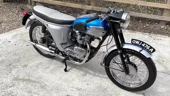 1962 Triumph 5TA Bikini Fairing