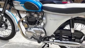 1962 Triumph 5TA Bikini Fairing