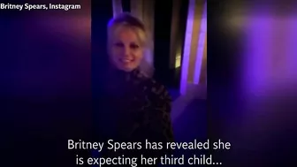 Britney Spears reveals she is pregnant on Instagram