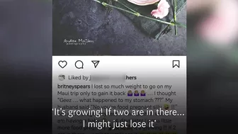 Britney Spears reveals she is pregnant on Instagram