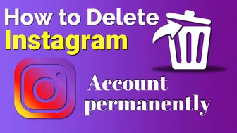 how to delete Instagram account | how to delete instagram account permanently