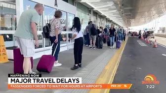 Major travel CHAOS at Australian airports | 7NEWS