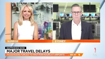 Major travel CHAOS at Australian airports | 7NEWS