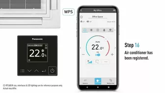 How to Connect Panasonic Comfort Cloud App for models with Wired Remote Controller (CZ-RTC6BLW)