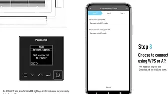 How to Connect Panasonic Comfort Cloud App for models with Wired Remote Controller (CZ-RTC6BLW)