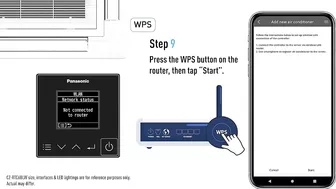 How to Connect Panasonic Comfort Cloud App for models with Wired Remote Controller (CZ-RTC6BLW)