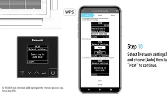 How to Connect Panasonic Comfort Cloud App for models with Wired Remote Controller (CZ-RTC6BLW)