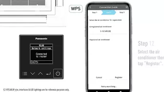 How to Connect Panasonic Comfort Cloud App for models with Wired Remote Controller (CZ-RTC6BLW)