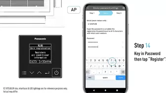 How to Connect Panasonic Comfort Cloud App for models with Wired Remote Controller (CZ-RTC6BLW)