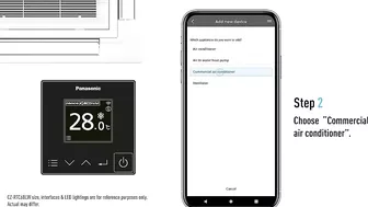 How to Connect Panasonic Comfort Cloud App for models with Wired Remote Controller (CZ-RTC6BLW)