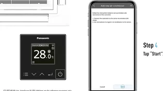 How to Connect Panasonic Comfort Cloud App for models with Wired Remote Controller (CZ-RTC6BLW)