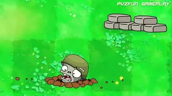 Plant Vs Zombie Best PVZ Animation - Primal Cartoon Anime Video PVZ - All Plants vs All Imp Zombies