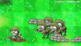 Plant Vs Zombie Best PVZ Animation - Primal Cartoon Anime Video PVZ - All Plants vs All Imp Zombies