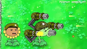 Plant Vs Zombie Best PVZ Animation - Primal Cartoon Anime Video PVZ - All Plants vs All Imp Zombies