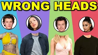 Wrong Heads | Pick The Correct Head | Celebrity Edition