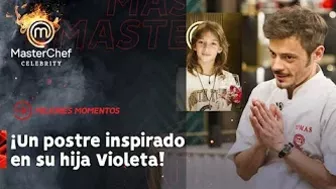 Tomás Fonzi hizo un postre en honor a su mamá, papá y su hija Violeta - Masterchef Argentina