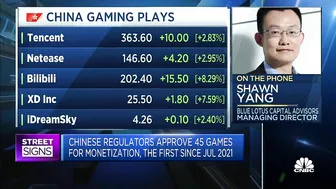 China's approval of new online games is 'positive for the whole sector': Asset management firm