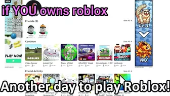 If EVERYONE Owns ROBLOX ????