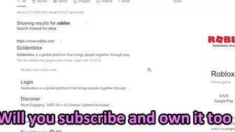 If EVERYONE Owns ROBLOX ????