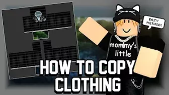 How To Copy Clothes On Roblox | 2022 FREE SHIRTS