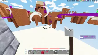 bedwars 1v15 CLUTCH against tryhards.. ⚔️