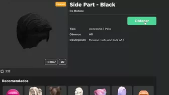 CONSIGUE OTROS 3 NUEVOS PELOS GRATIS en ROBLOX