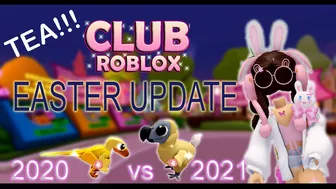 TEA!! EASTER UPDATE OUT NOW in CLUB ROBLOX | EASTER SALE | Roblox