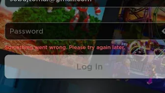 roblox something went wrong please try again later android 2022 | Roblox problem | Roblox bug error