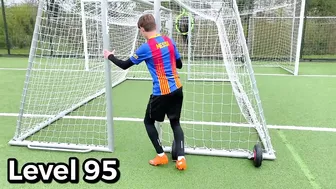 TRICK SHOTS from Level 1 To Level 100 (Football/Soccer)