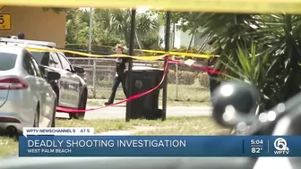 Gunman on the loose after deadly West Palm Beach shooting