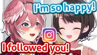 Subaru Is Happy That She Finally Made An Instagram Friend