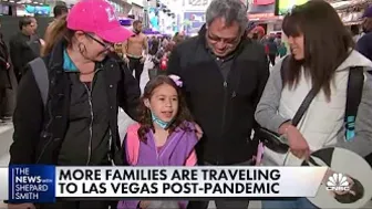 More families travel to Vegas post-pandemic