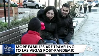 More families travel to Vegas post-pandemic