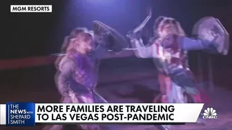 More families travel to Vegas post-pandemic