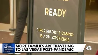 More families travel to Vegas post-pandemic