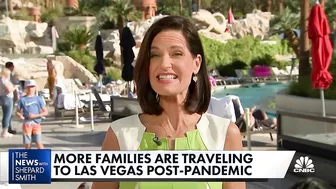 More families travel to Vegas post-pandemic