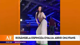 Rosangela Espinoza evalúa abrir Onlyfans | América Espectáculos (HOY)