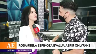 Rosangela Espinoza evalúa abrir Onlyfans | América Espectáculos (HOY)