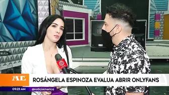 Rosangela Espinoza evalúa abrir Onlyfans | América Espectáculos (HOY)