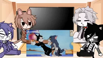 Tom and Jerry react to their Anime Version | part 4/4 | ⚠️ BL/Boy's love TikTok videos fan arts |