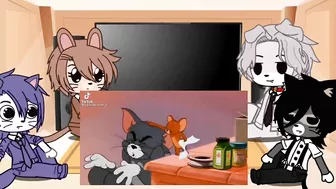 Tom and Jerry react to their Anime Version | part 4/4 | ⚠️ BL/Boy's love TikTok videos fan arts |