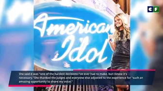 'American Idol' Frontrunner Kenedi Anderson Reveals Her Reason for Leaving the Show