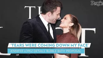 Jennifer Lopez Details Ben Affleck's "Bubble Bath" Proposal | PEOPLE