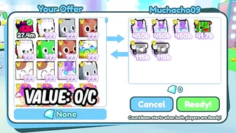 What Do People Trade for a RAINBOW BLUE BIG MASKOT in Pet Simulator X