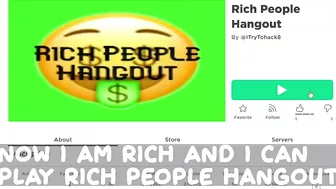 If ROBLOX Become RICH... ????