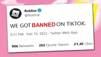 roblox got BANNED lol