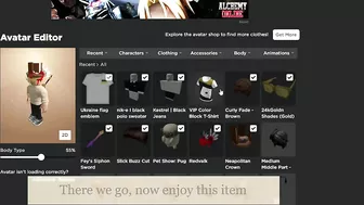 HOW TO GET THIS VIP SHIRT BY A QR CODE (Roblox Free Accessories Tutorial)