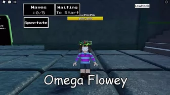 roblox# 312 [ UT:CURSED TIME ] [ Omega Flowey ]