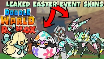 DOODLE WORLD - EASTER SKINS LEAKS AND GLUBBIE CHANCE INCREASED - ROBLOX